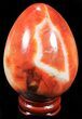 Colorful Carnelian Agate Egg #55553-1